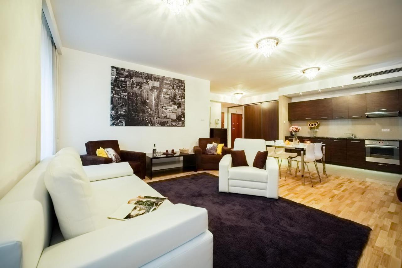 Platinum Towers E-Apartments Warschau Exterior foto